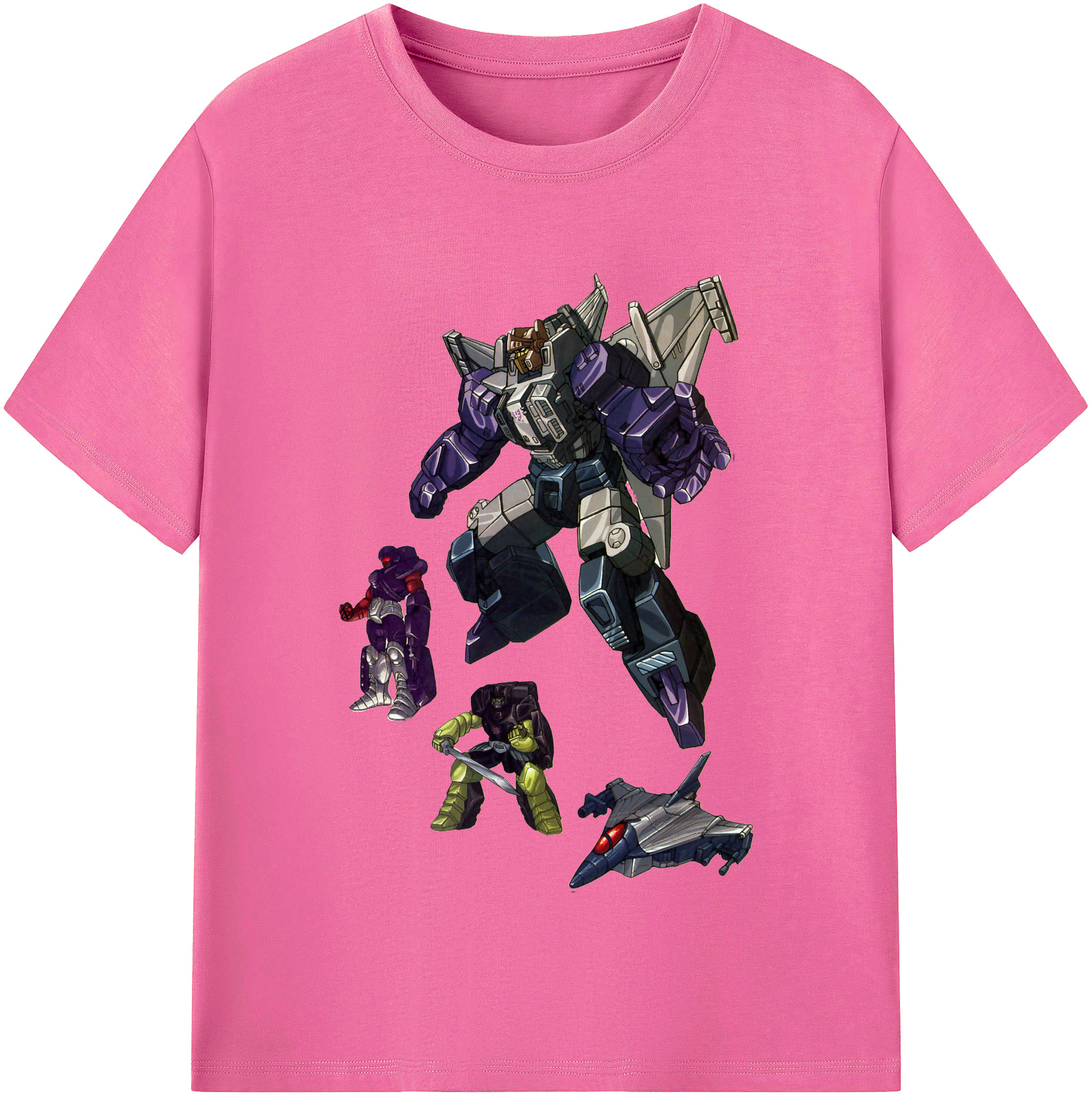 （画像用）  レディースカジュアルプリントTシャツ（綿100％）